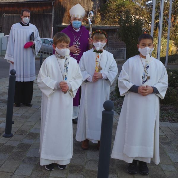 Bischofsbesuch zur Erstkommunion Nittendorf 2020 #2